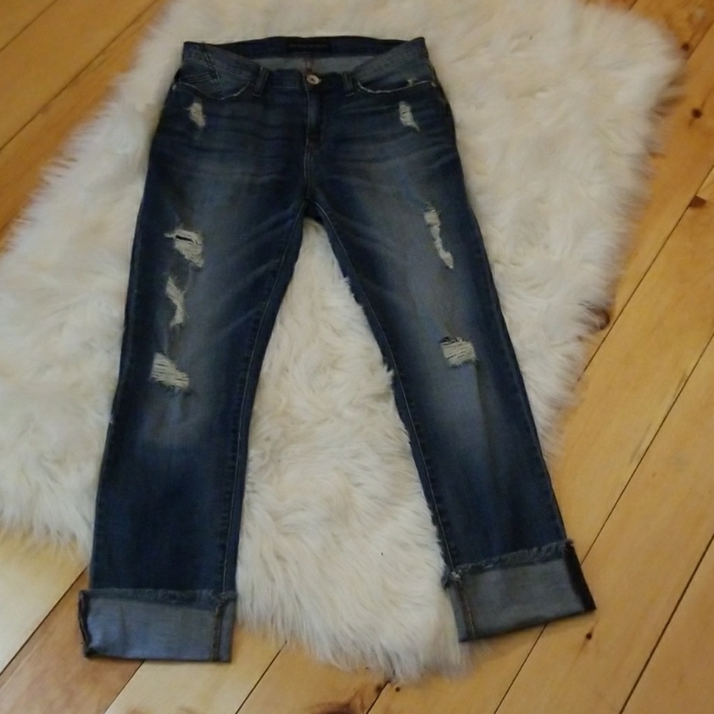 Distresses Rock and republic jeans